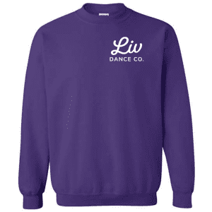 G180 Gildan Heavy Blend Fleece Crew Sweatshirt - Purple
